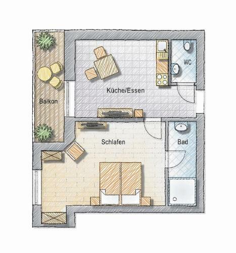 Apartamento Appartements Sursilva Im Haus Steiner
