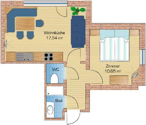 Apartamento Appartement Alpenblume