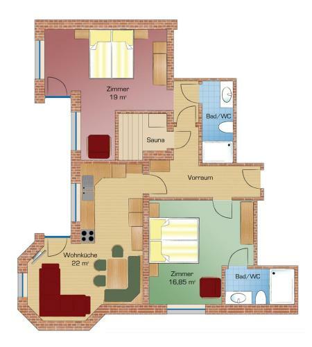 Apartamento Appartement Alpenblume