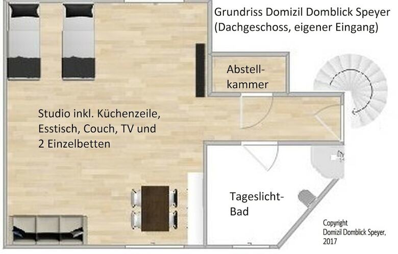 Apartamento Domizil Domblick Speyer