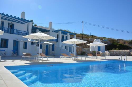 White Blue Houses & Apartments Paros