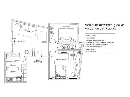Apartamento Moro Fiorentino - Visitaflorencia