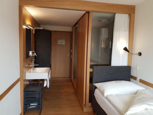 East-west Riverside Hotel Basel