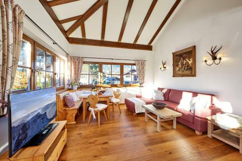 Apartamento Ferienwohnung Alpspitzblick