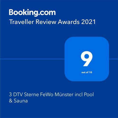 Apartamento 3 Dtv Sterne Fewo M�nster - Pool & Sauna
