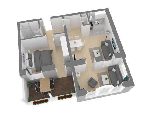 Apartamento Ferienappartement-jasmund-18
