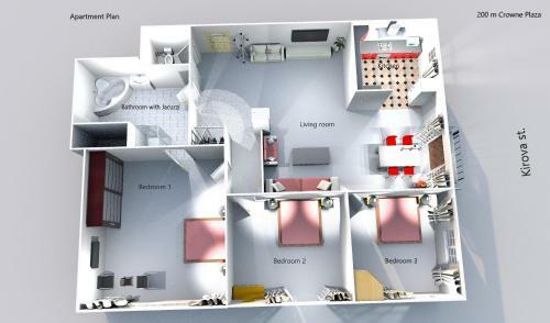 Apartamento Spacious Kirova Mgapartments