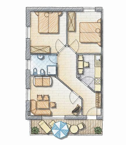 Apartamento Appartements Hofer