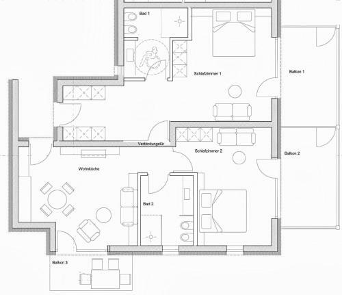 Apartamento Br�hl Suites&residence