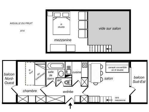 Apartamento Aiguille Du Fruit