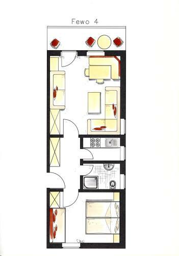 Apartamento G�stehaus Zum Wurm