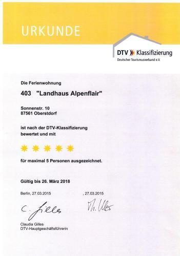 Apartamentos Landhaus Alpenflair Whg 403