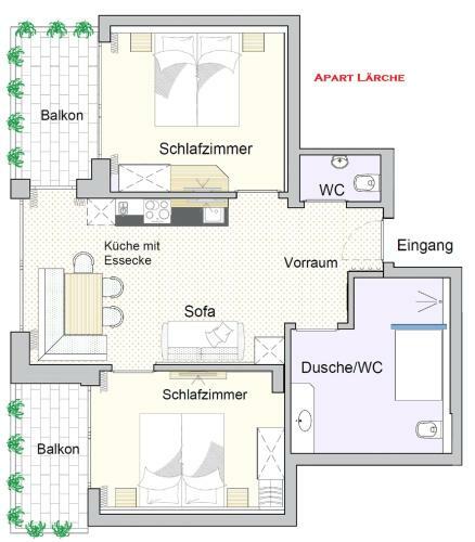 Apartamento Alps Tux