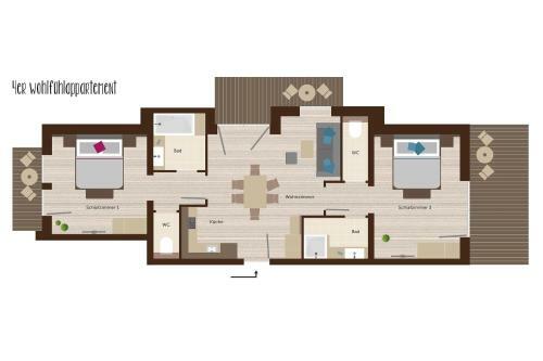 Apartamento Stoanmandl Wohlf�hlappartements