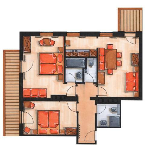 Apartamentos Appartement Haus Veronika