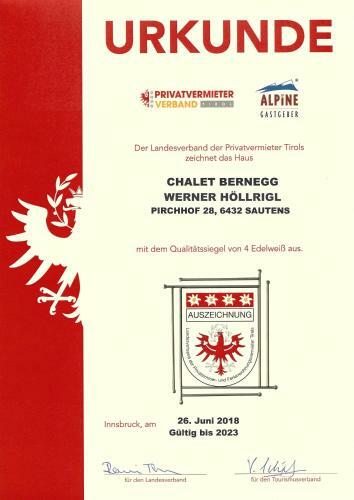 Chalet Bernegg