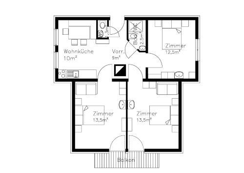 Apartamento Stoff-maurerg�tl
