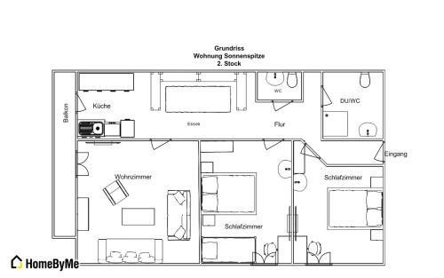 Apartamento Haus Sandeck