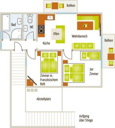 Apartamento Landhaus Waldhart