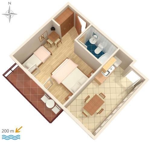 Apartment Baska Voda 6773a