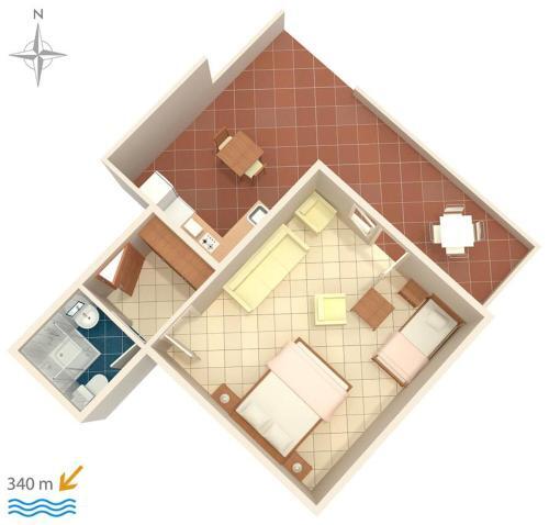 Apartments And Rooms With Parking Space Makarska - 6644