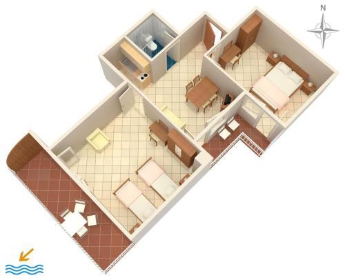 Apartment Rabac 7410c
