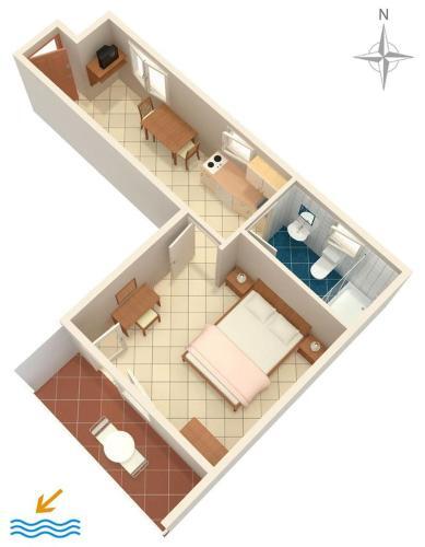 Apartment Rabac 7410c
