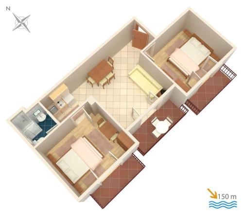 Apartments By The Sea Selce (crikvenica) - 2372