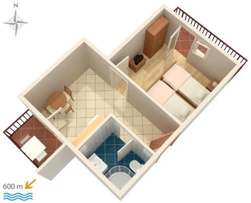 Apartment Vodice 4210a
