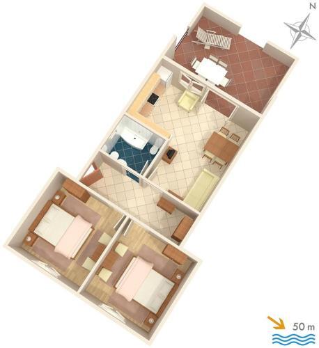 Apartment Mali Losinj 2485a