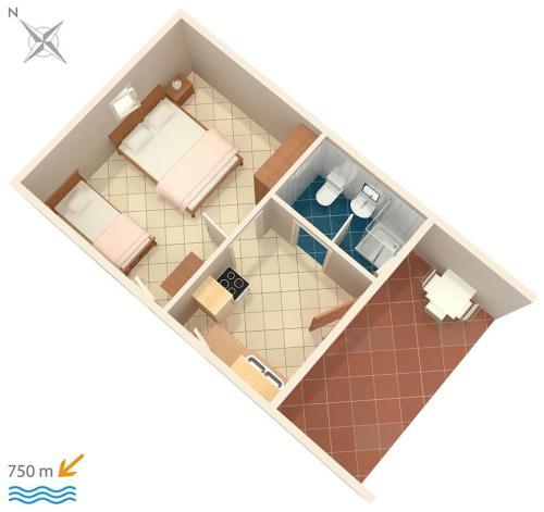 Apartment Funtana 7055b