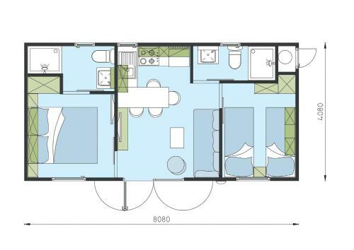 Mobile Homes Mediteran Campsite Selce