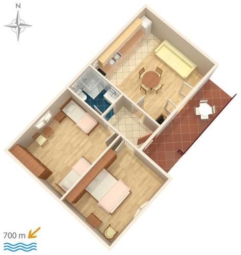 Apartment Biograd Na Moru 5899b