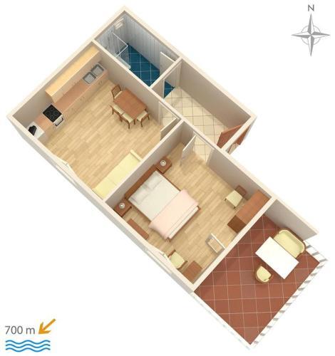 Apartment Biograd Na Moru 5899b