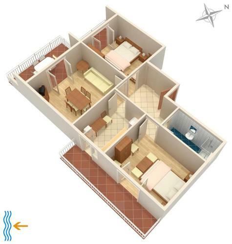 Apartment Palit 5048a