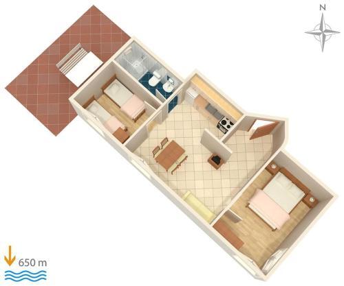 Apartment Krk 5461a