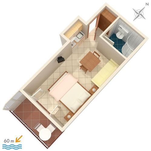 Apartamentos Studio Orebic 275a