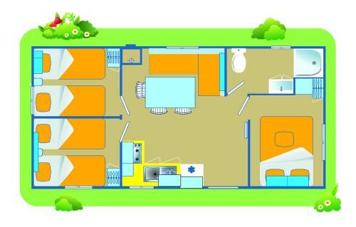 Happy Camp Mobile Homes In Camping Park Umag