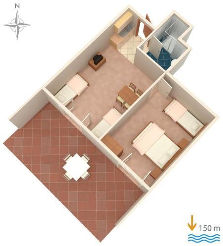 Apartment Lokva Rogoznica 6005b