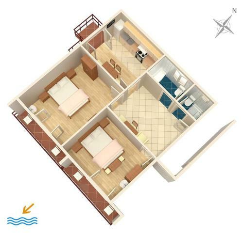 Apartment Banjol 4976a