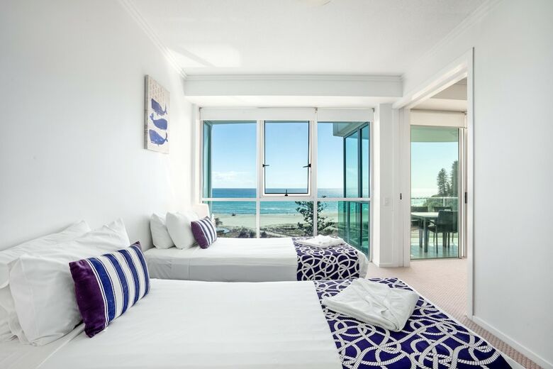 Hotel Reflection On The Sea
