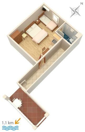 Apartamentos Studio Biograd Na Moru 4305a