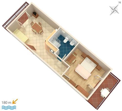 Apartment Vodice 4234b