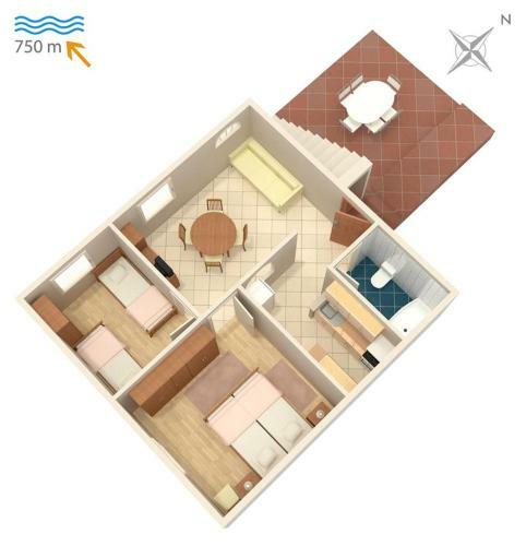 Apartment Njivice 410a