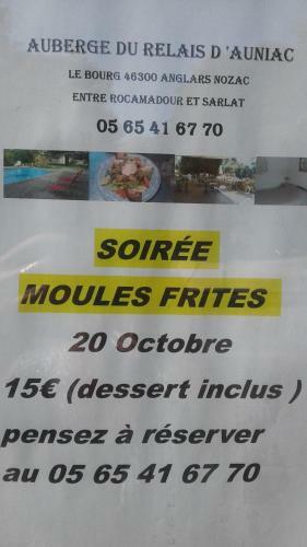 Hotel Auberge Du Relais D'auniac