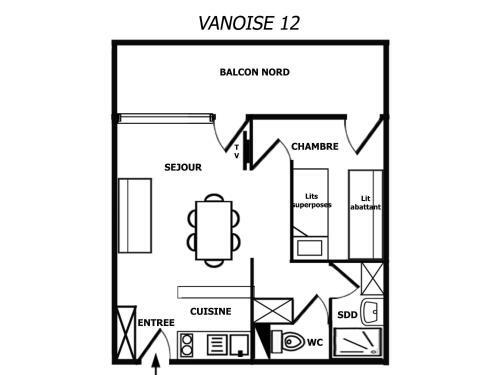 Apartamento Vanoise