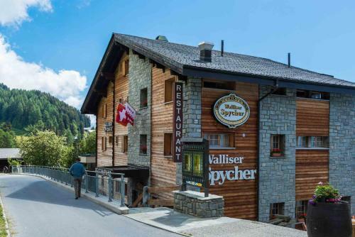 Swiss Chalet-style Hotel Walliser Spycher