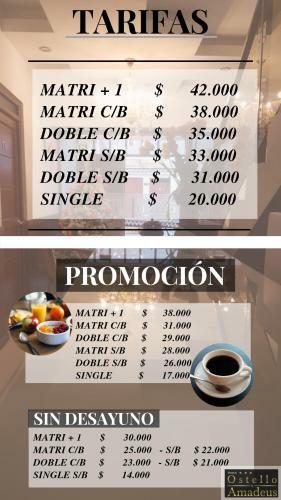 Bed & Breakfast Hostal Ostello Amadeus