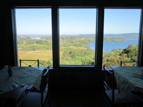 Cabana Azul Y Verde