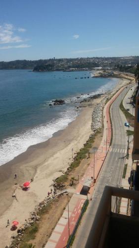 Apartamento Depto Frente Playa Tom�
